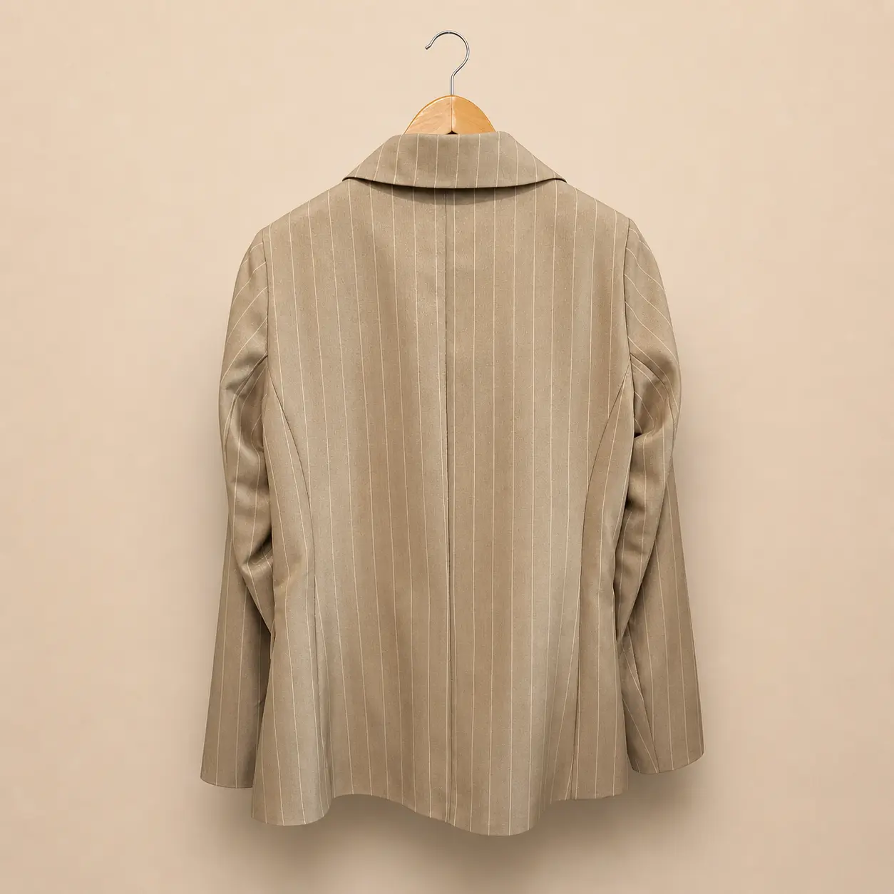 Blazer rayé doré – Eva Kayan – Image 3