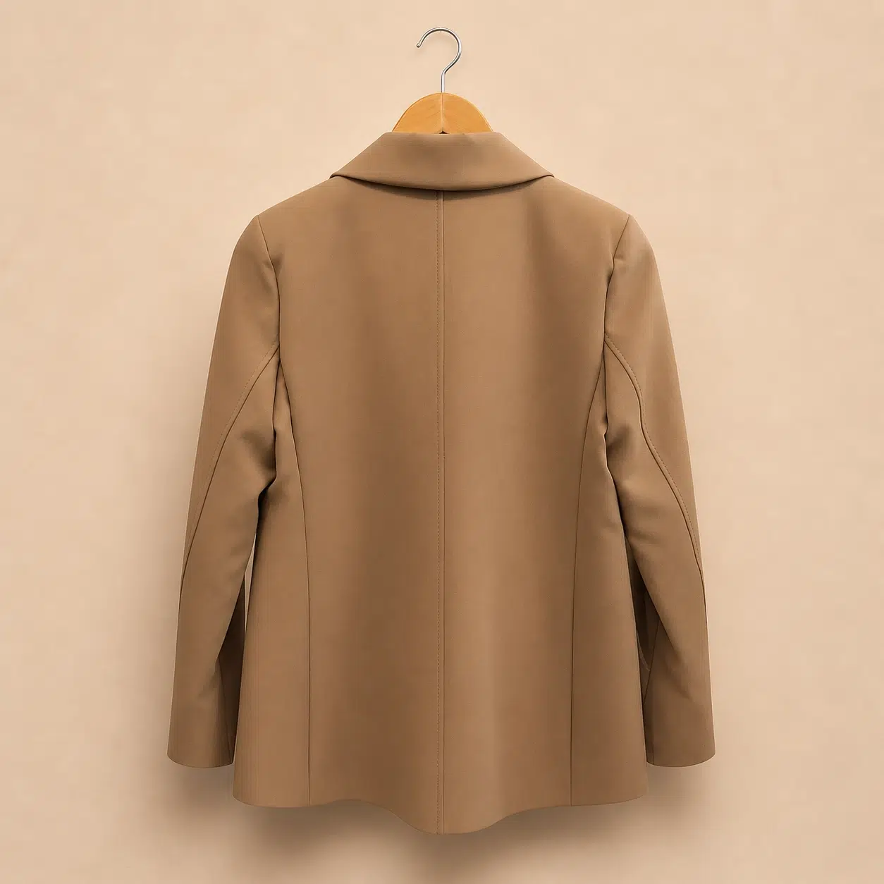 Blazer camel élégant – Zepeline – Image 3