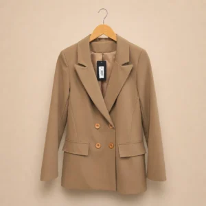 Blazer camel élégant – Zepeline