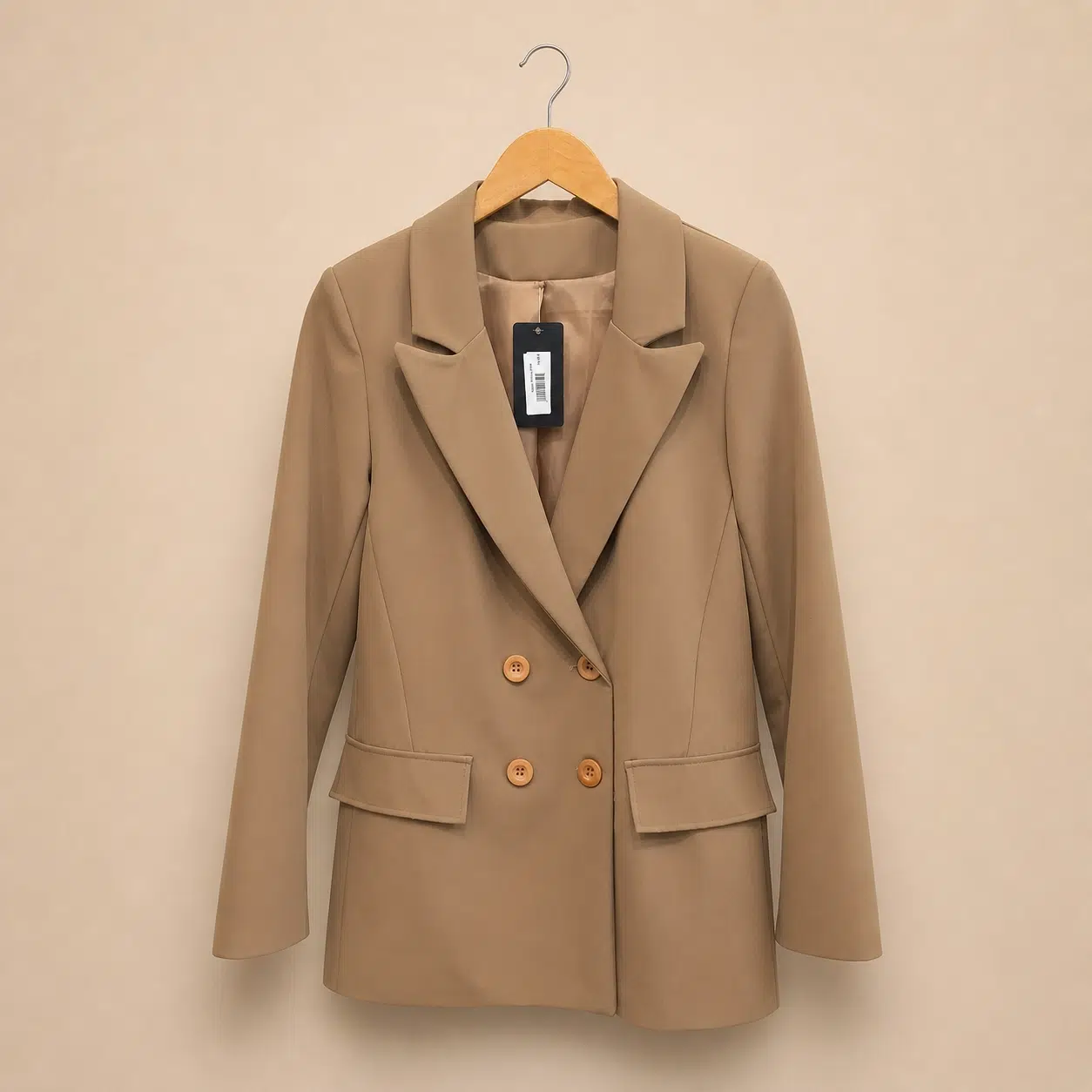 Blazer camel élégant – Zepeline