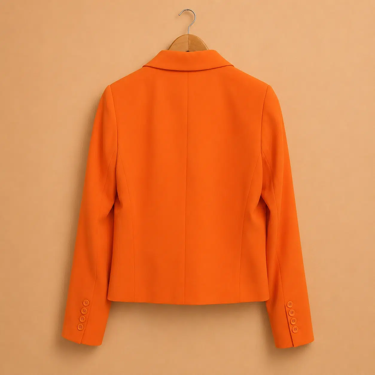 Blazer court orange vif – EVA KAYAN – Image 3