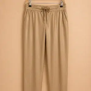 Pantalon fluide brillant – Eva Kayan