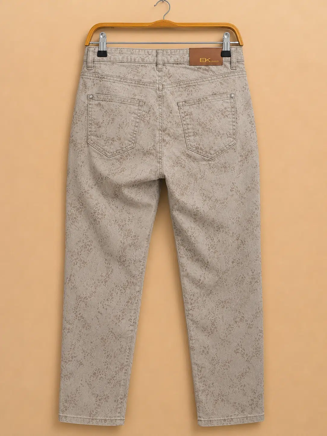 Pantalon skinny imprimé camel – Eva Kayan – Image 3