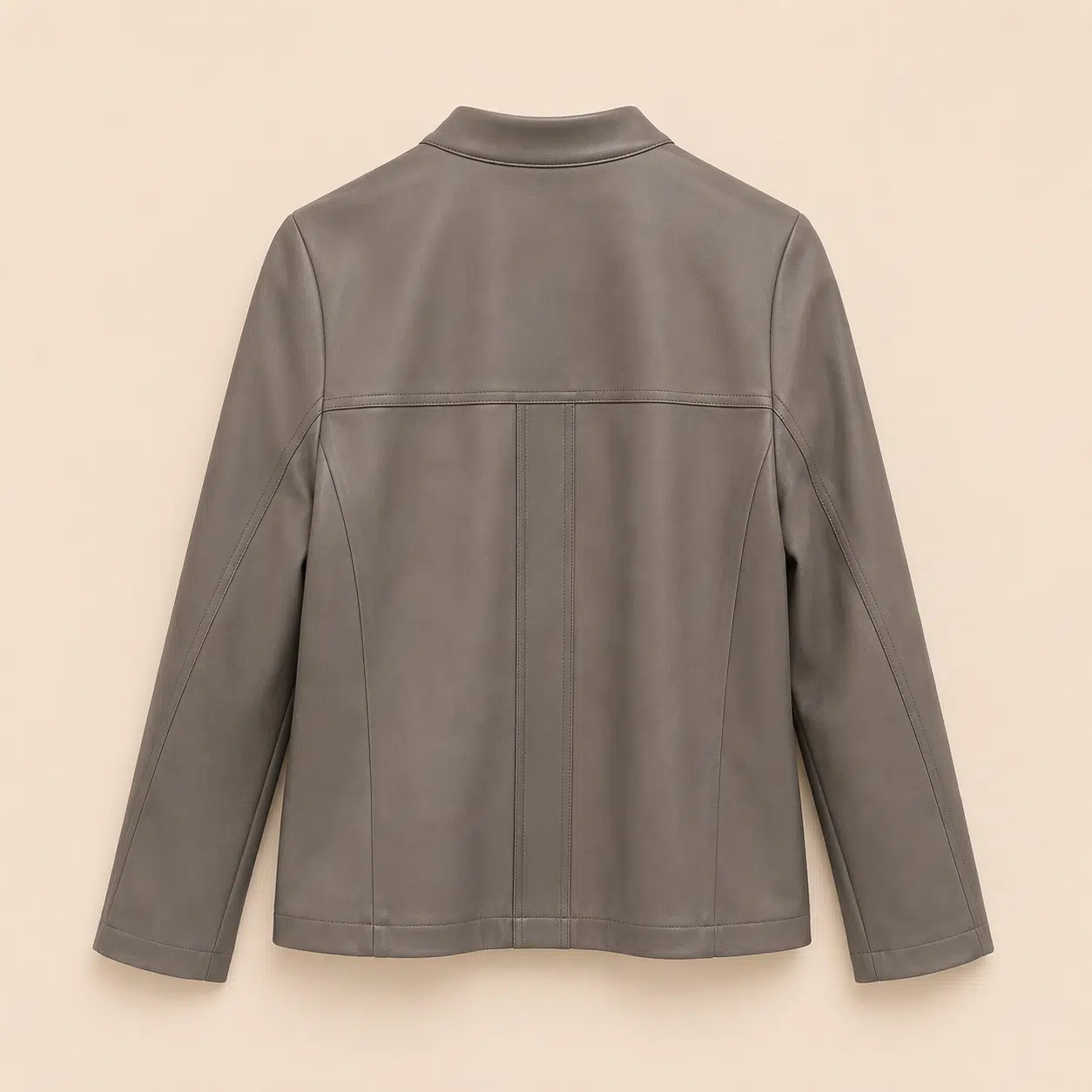 Veste zippée effet suédine – EVA KAYAN – Image 3