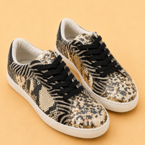 Baskets animalières à sequins – Divine Follie